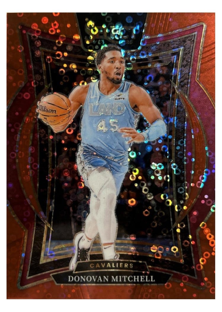 2024-25 Panini Select Base Set Donovan Mitchell #21 card