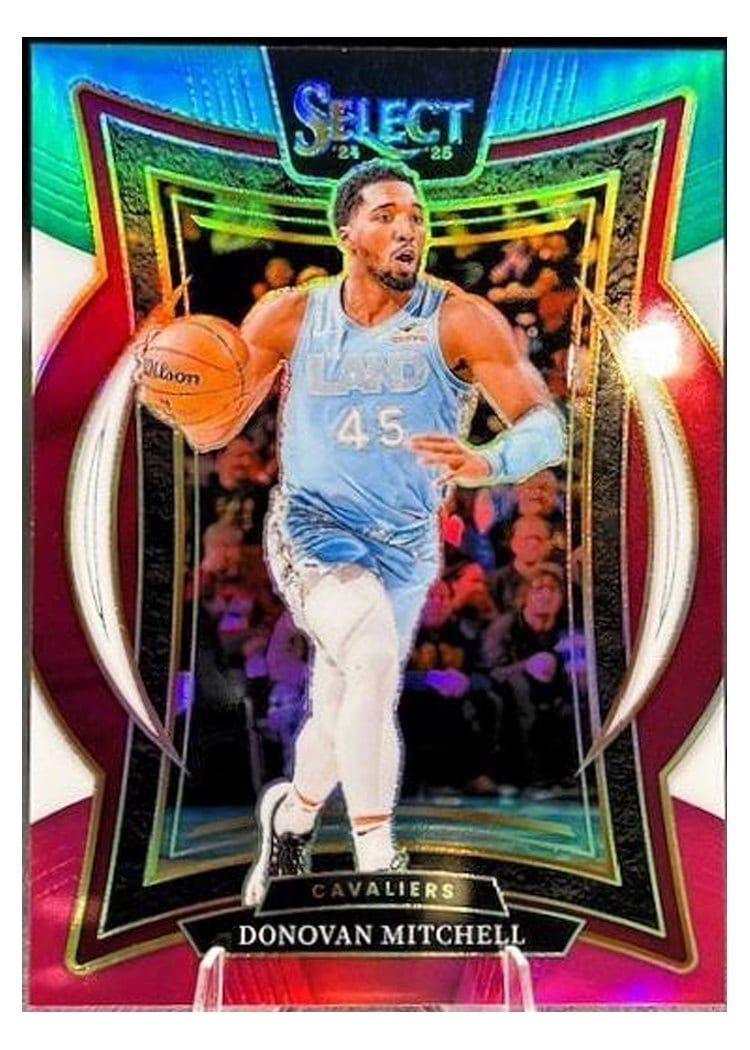 2024-25 Panini Select Base Set Donovan Mitchell #21 card