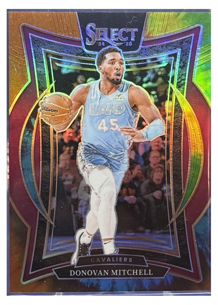 2024-25 Panini Select Base Set Donovan Mitchell #21 card
