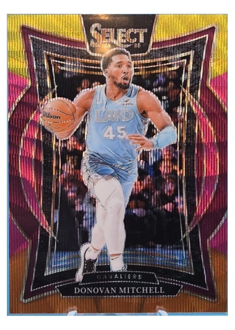 2024-25 Panini Select Base Set Donovan Mitchell #21 card