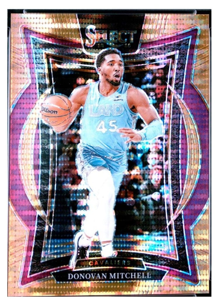 2024-25 Panini Select Base Set Donovan Mitchell #21 card
