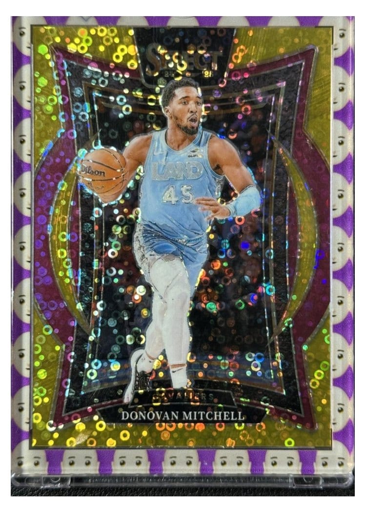 2024-25 Panini Select Base Set Donovan Mitchell #21 card