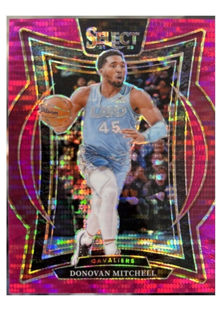 2024-25 Panini Select Base Set Donovan Mitchell #21 card