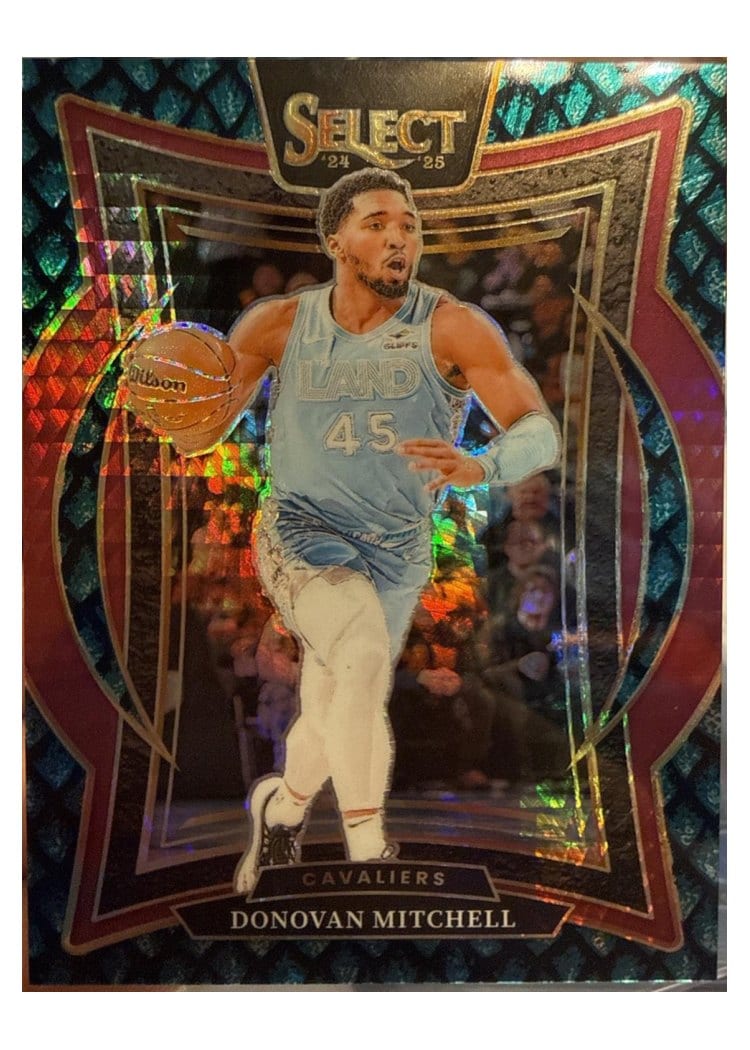 2024-25 Panini Select Base Set Donovan Mitchell #21 card
