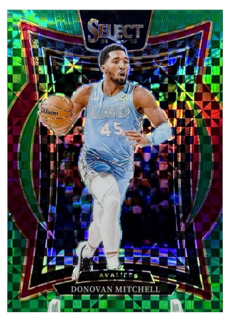2024-25 Panini Select Base Set Donovan Mitchell #21 card