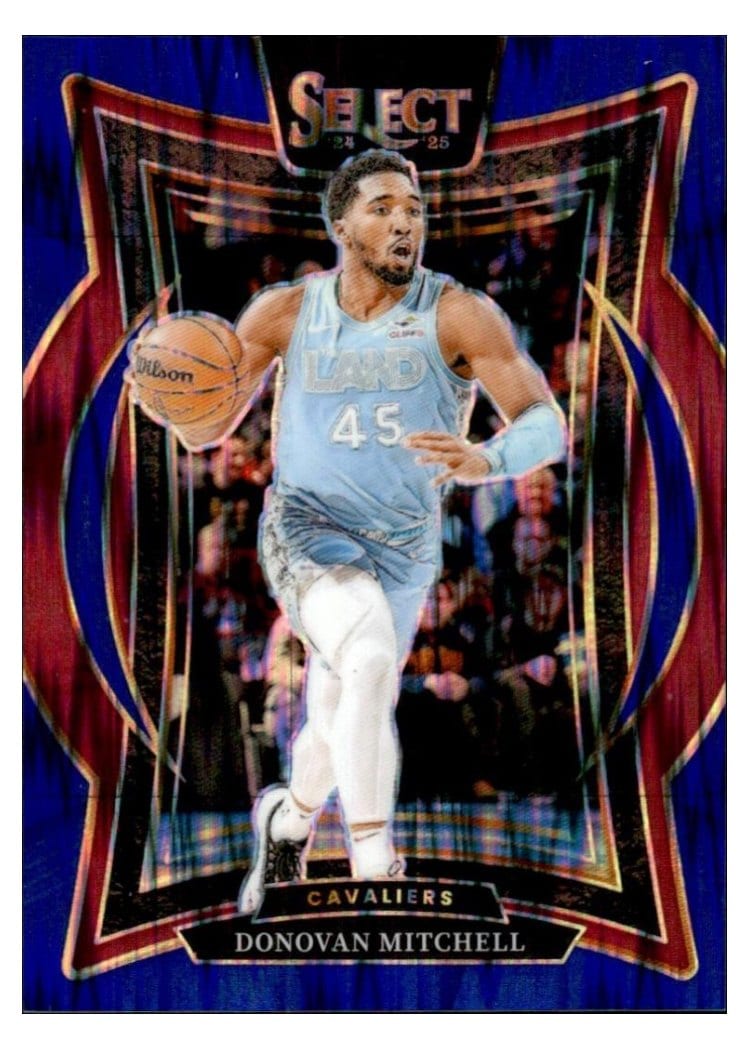 2024-25 Panini Select Base Set Donovan Mitchell #21 card