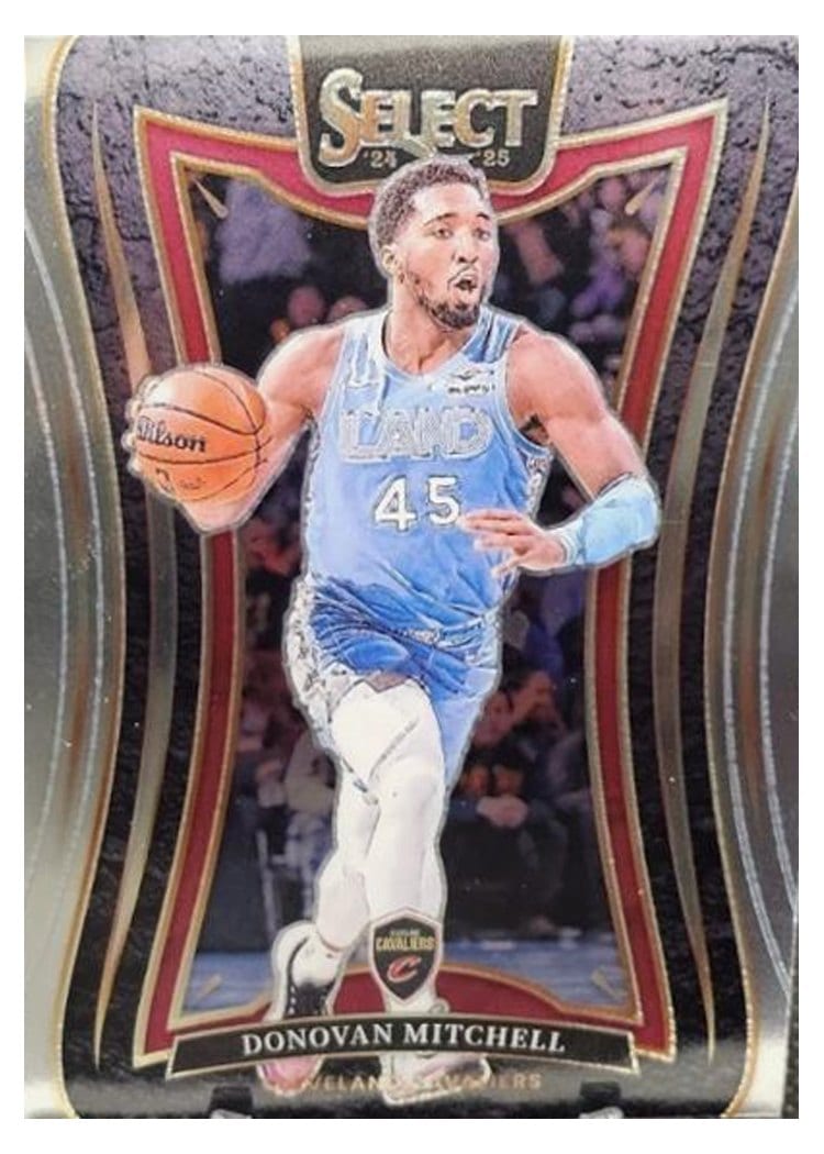 2024-25 Panini Select Base Set Donovan Mitchell #317 card