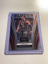 2024-25 Panini Select Clutch Donovan Mitchell #13 card