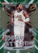 2025-26 NBA Hoops Pay Attention Donovan Mitchell #PA-7 card