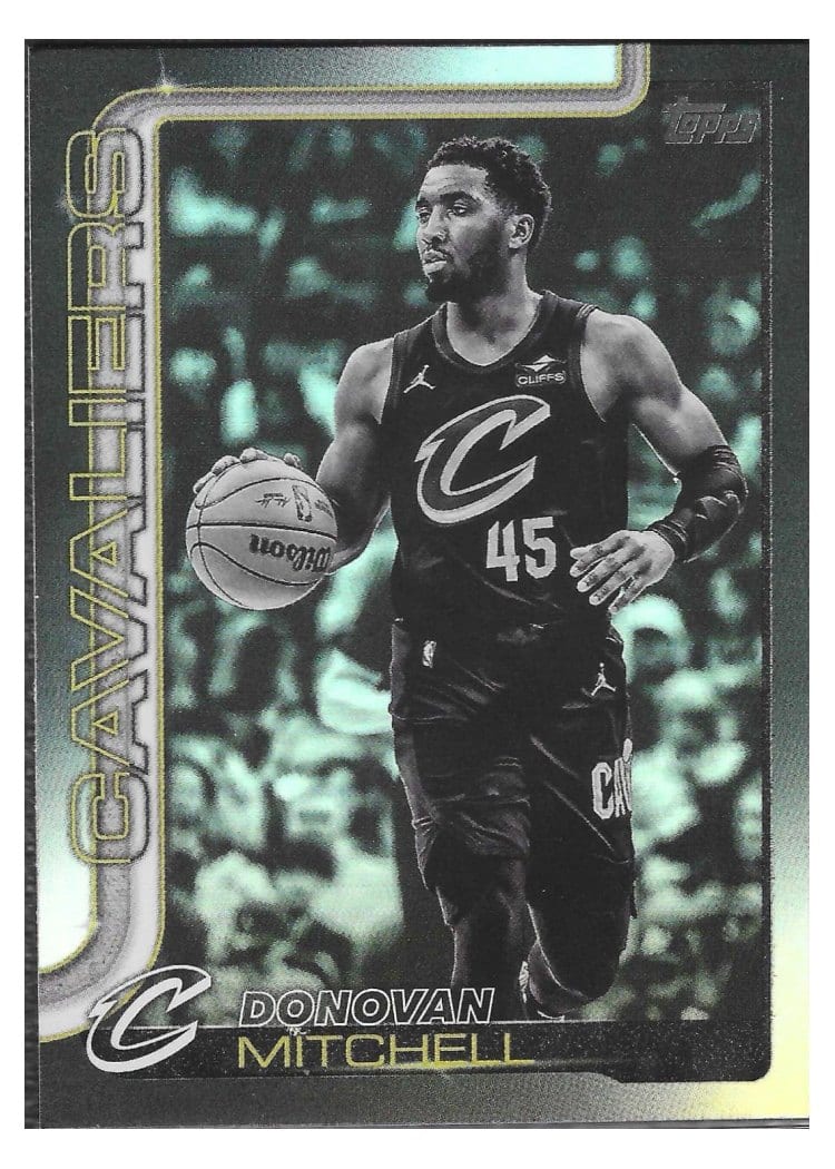 2025-26 Topps Base Set Donovan Mitchell #80 card