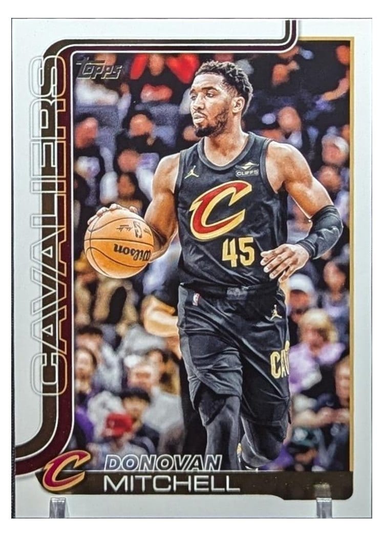 2025-26 Topps Base Set Donovan Mitchell #80 card