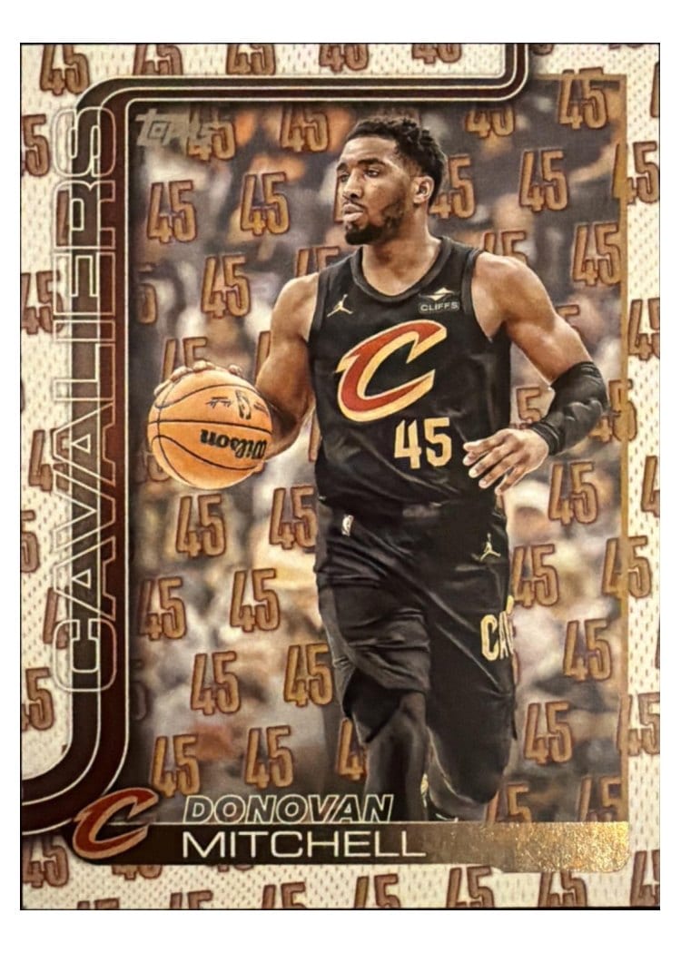 2025-26 Topps Base Set Donovan Mitchell #80 card