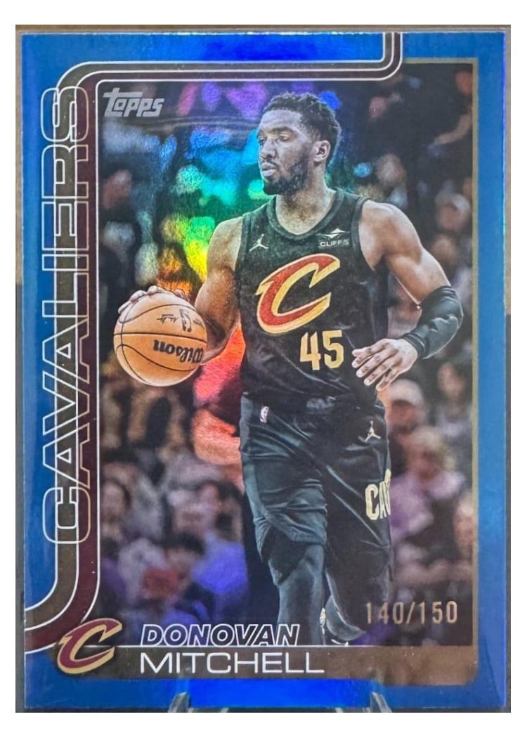 2025-26 Topps Base Set Donovan Mitchell #80 card