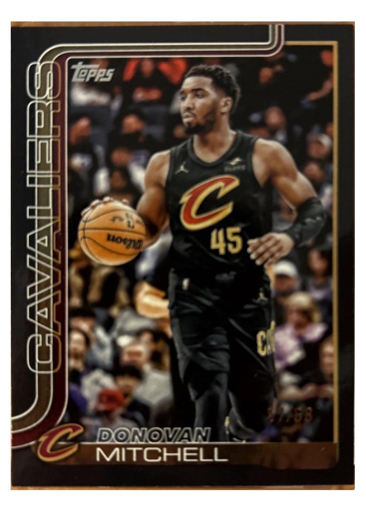 2025-26 Topps Base Set Donovan Mitchell #80 card