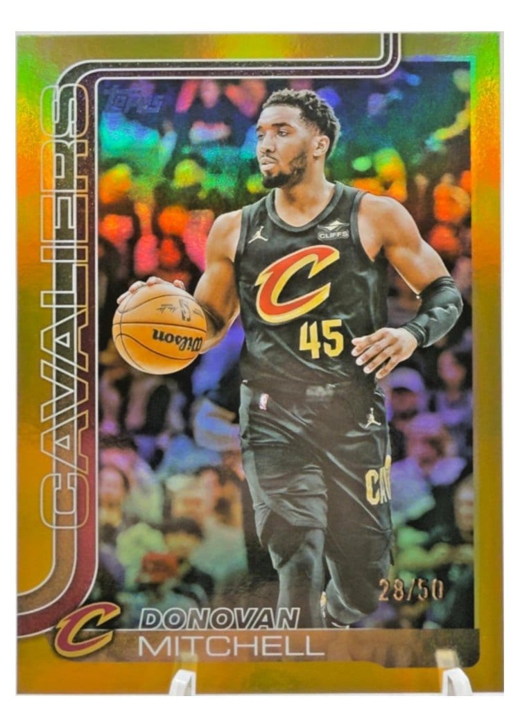 2025-26 Topps Base Set Donovan Mitchell #80 card