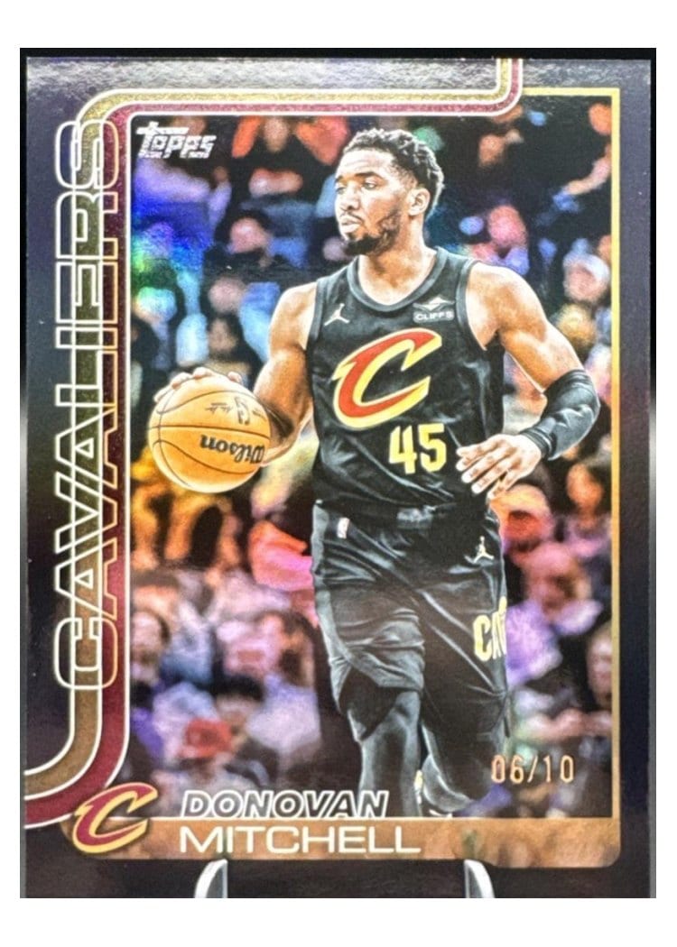 2025-26 Topps Base Set Donovan Mitchell #80 card