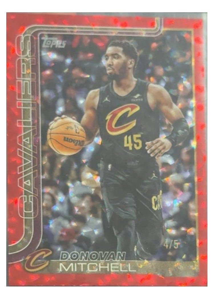 2025-26 Topps Base Set Donovan Mitchell #80 card