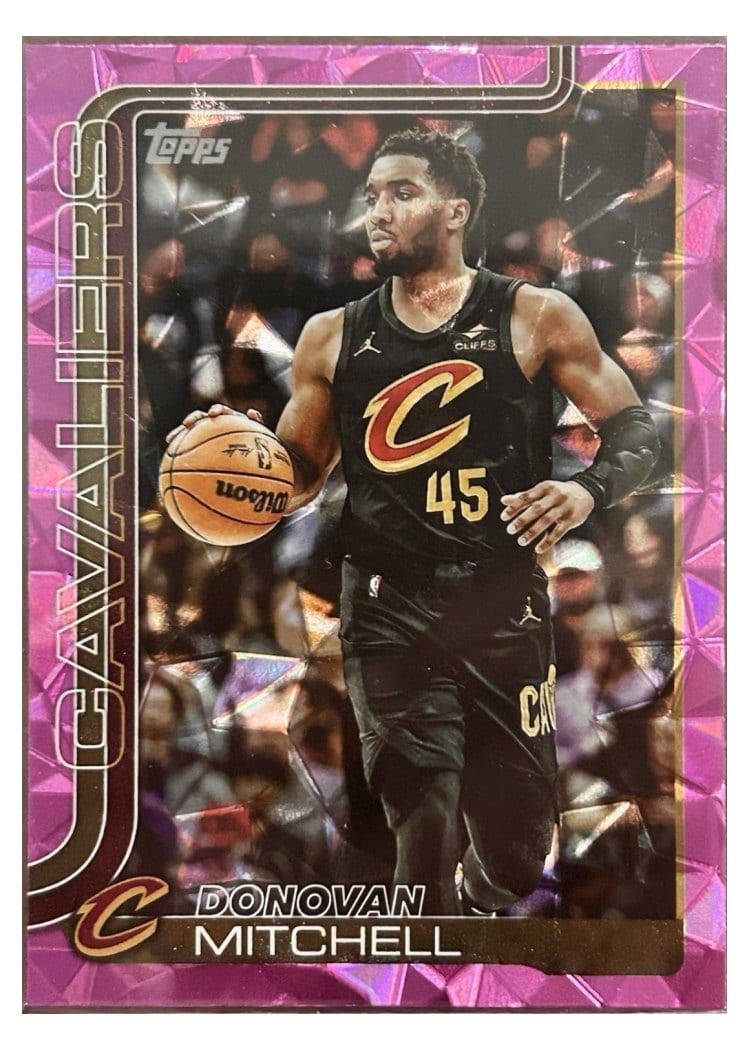 2025-26 Topps Base Set Donovan Mitchell #80 card