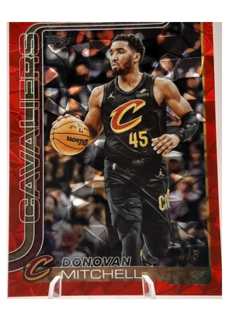 2025-26 Topps Base Set Donovan Mitchell #80 card