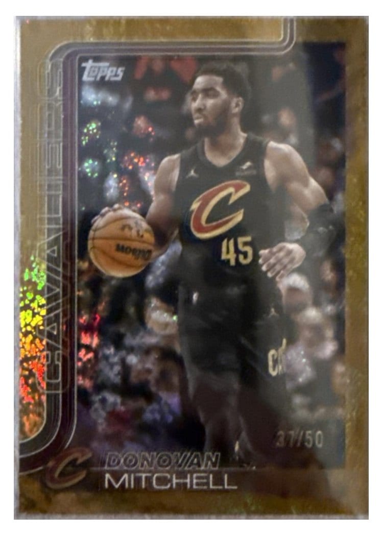 2025-26 Topps Base Set Donovan Mitchell #80 card