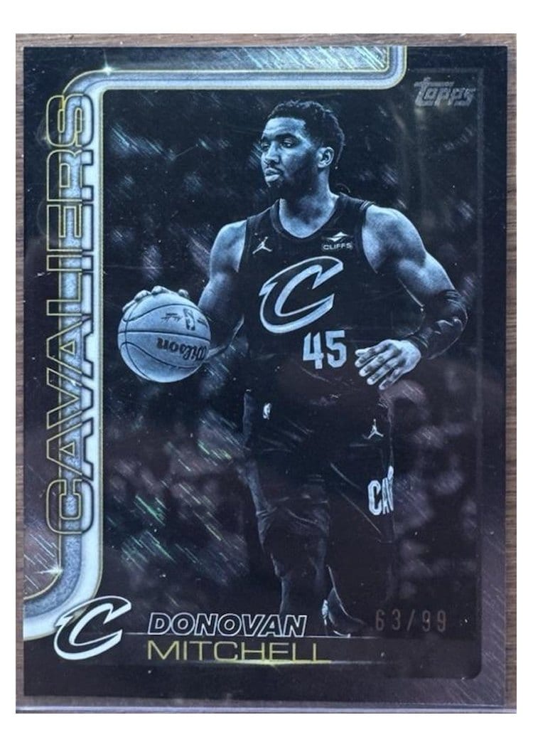 2025-26 Topps Base Set Donovan Mitchell #80 card
