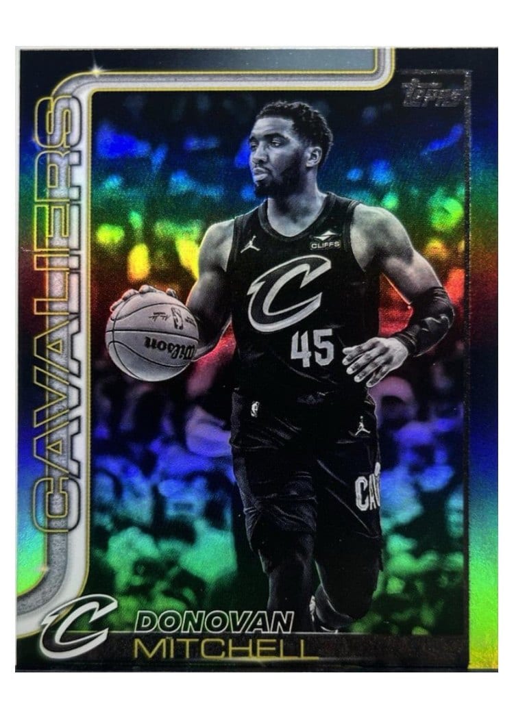 2025-26 Topps Base Set Donovan Mitchell #80 card
