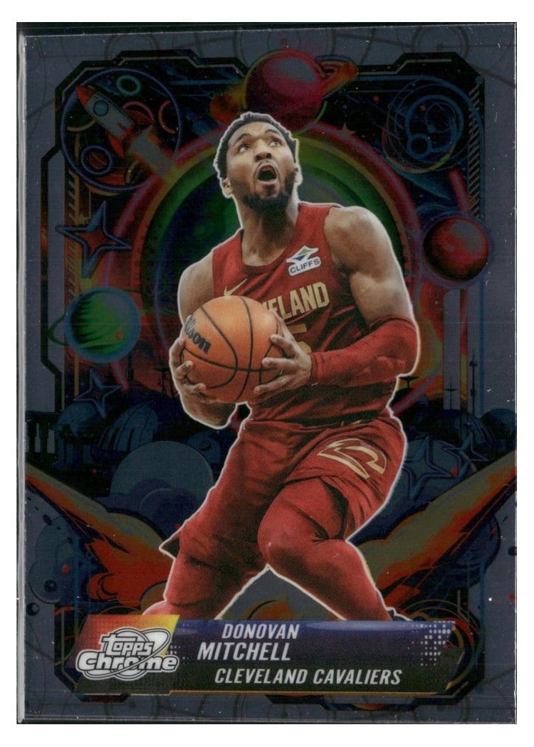 2025-26 Topps Cosmic Chrome Propulsion Donovan Mitchell #PRP-2 card