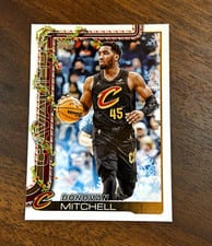2025-26 Topps Holiday Hidden Elf Donovan Mitchell #HE-DM card