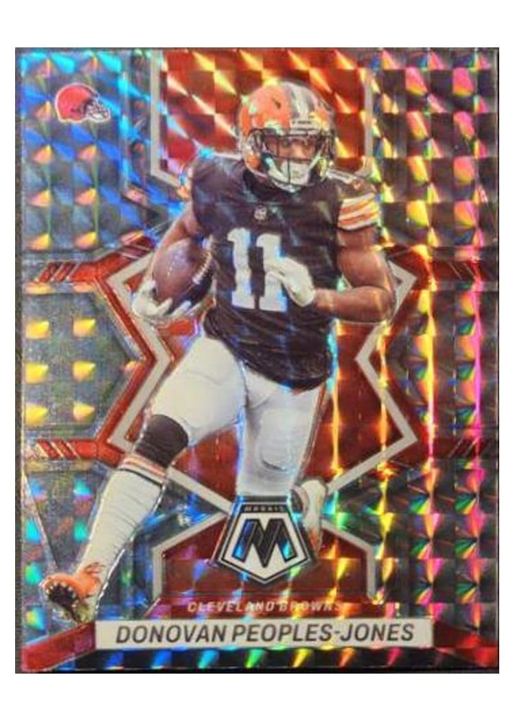 2022 Panini Mosaic Base Set Donovan Peoples-Jones #49 card