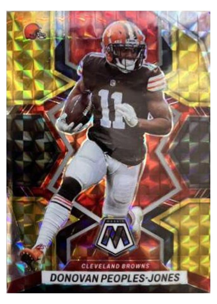 2022 Panini Mosaic Base Set Donovan Peoples-Jones #49 card