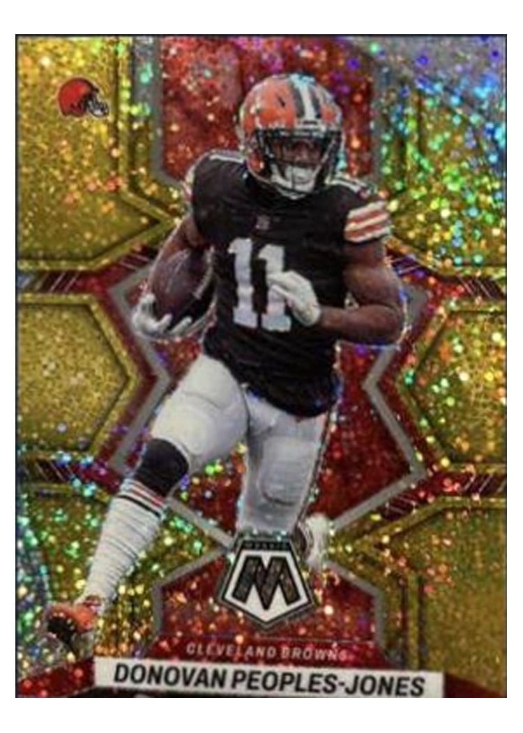2022 Panini Mosaic Base Set Donovan Peoples-Jones #49 card