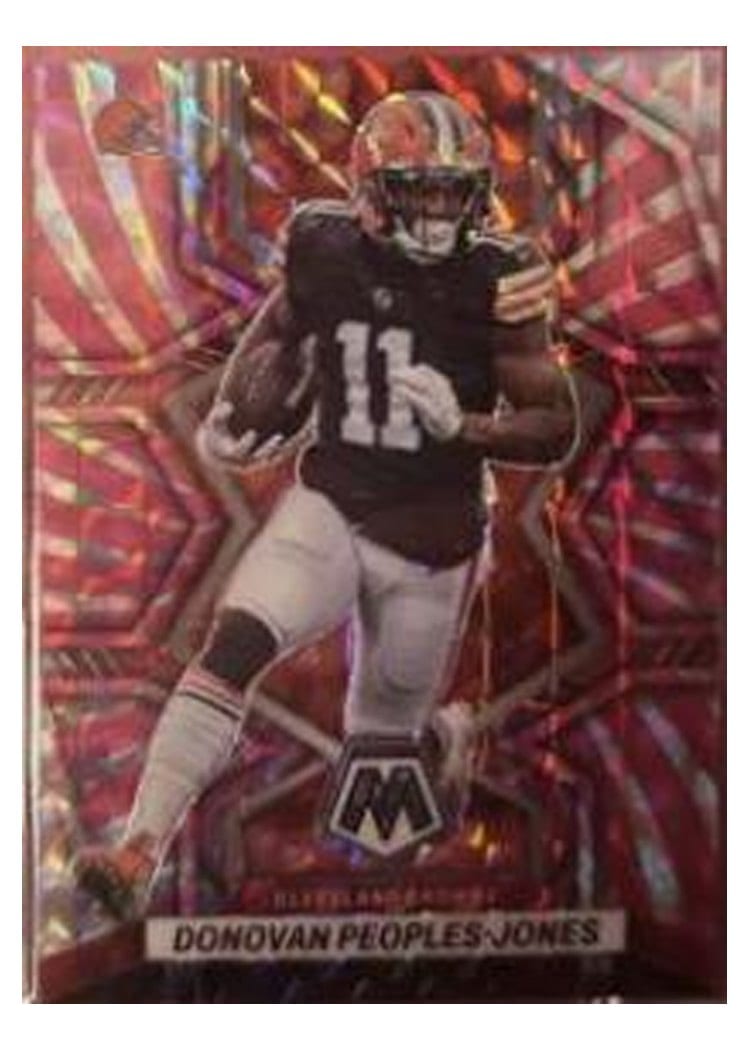 2022 Panini Mosaic Base Set Donovan Peoples-Jones #49 card