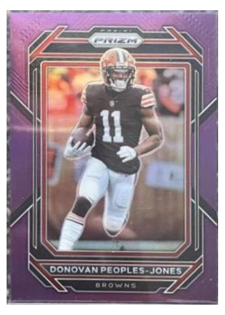 2022 Panini Prizm Base Set Donovan Peoples-Jones #70 card