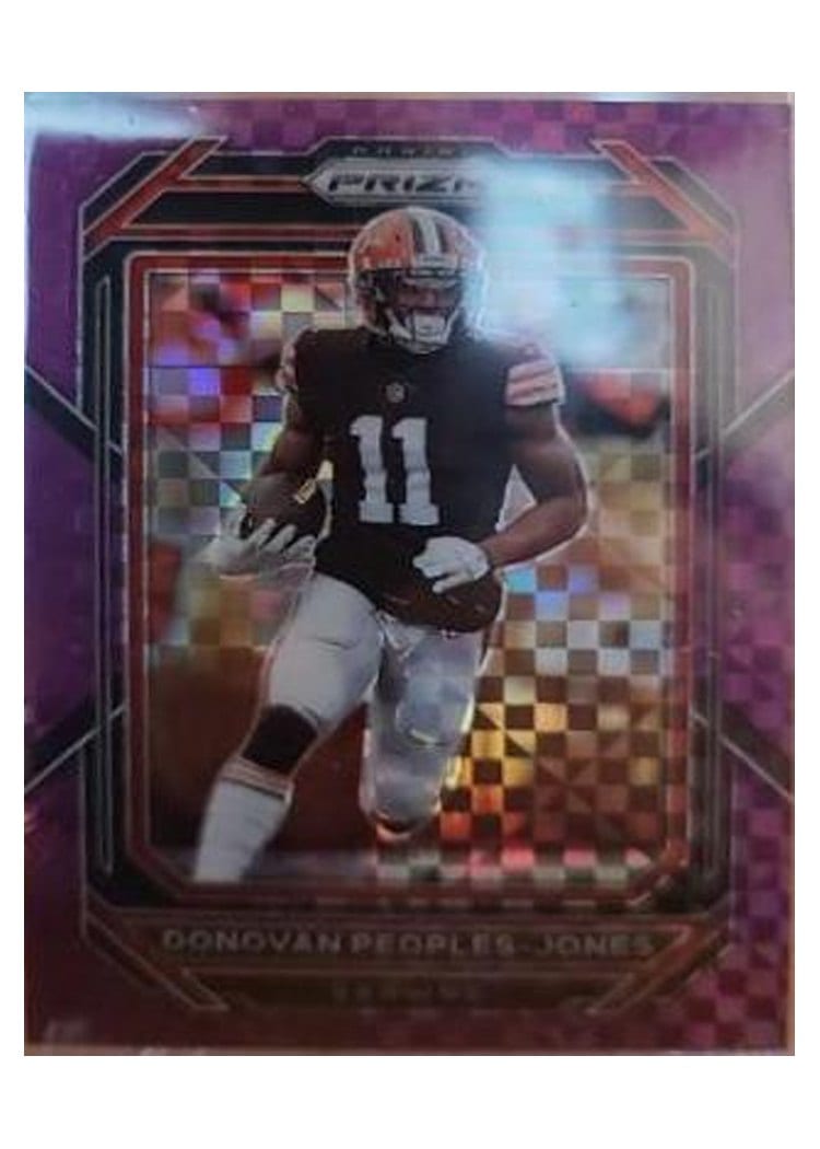 2022 Panini Prizm Base Set Donovan Peoples-Jones #70 card