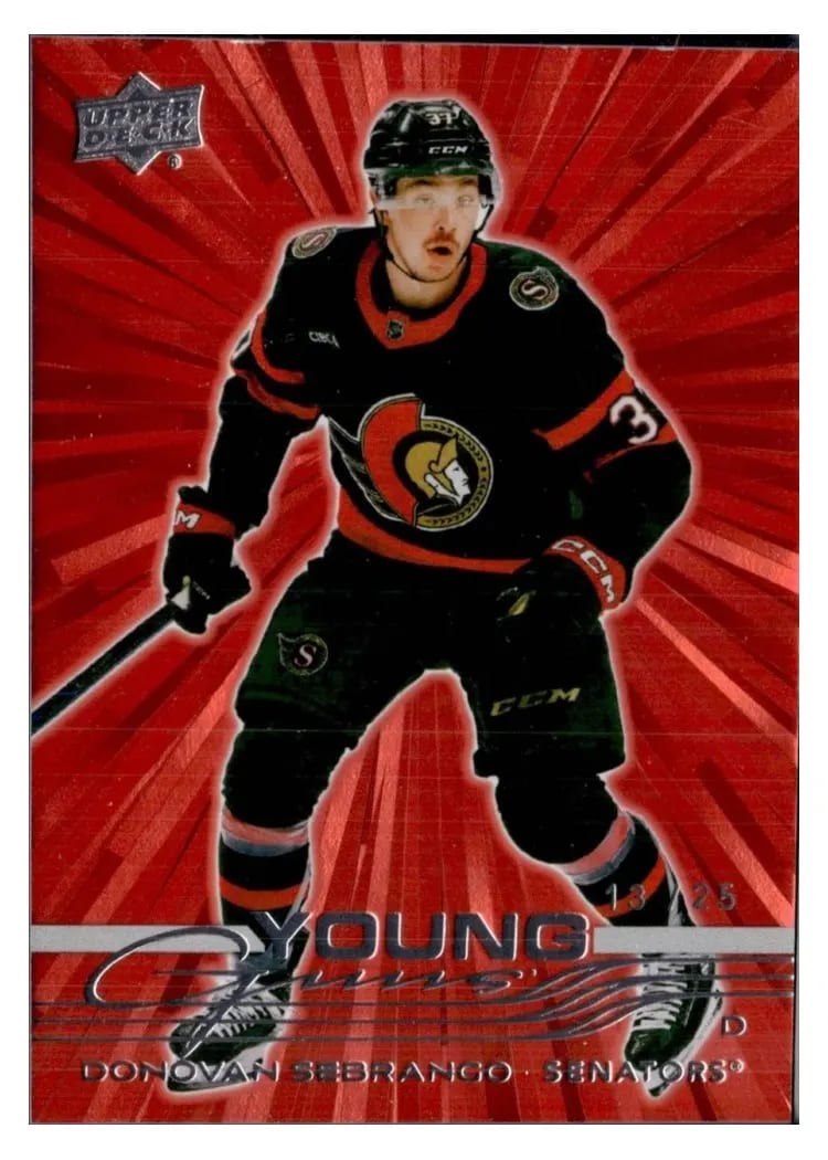 2025 Upper Deck Donovan Sebrango #229 card