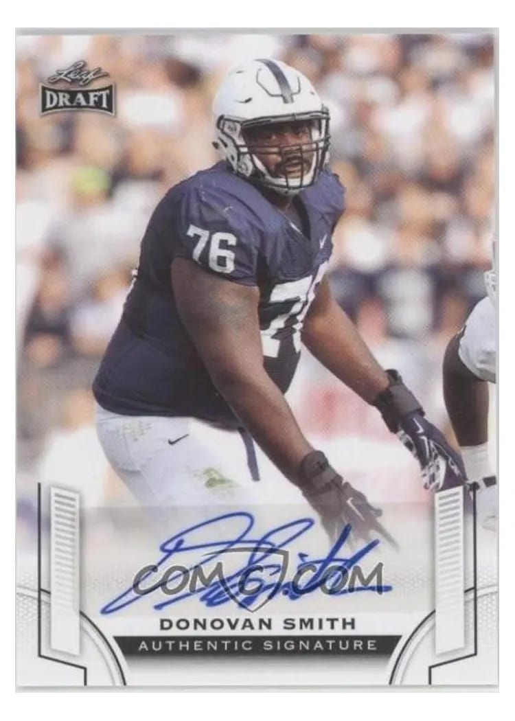 2015 Leaf Draft Autograph Donovan Smith #BA-DS2 card