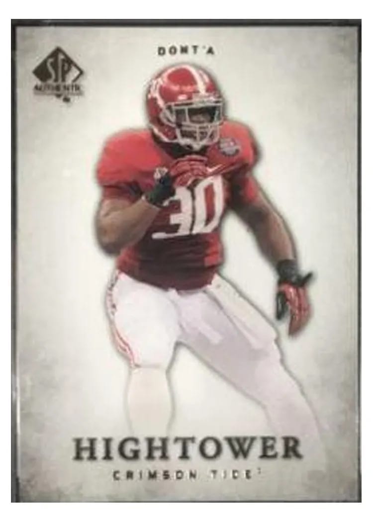 2012 SP Authentic Dont'a Hightower #7 card