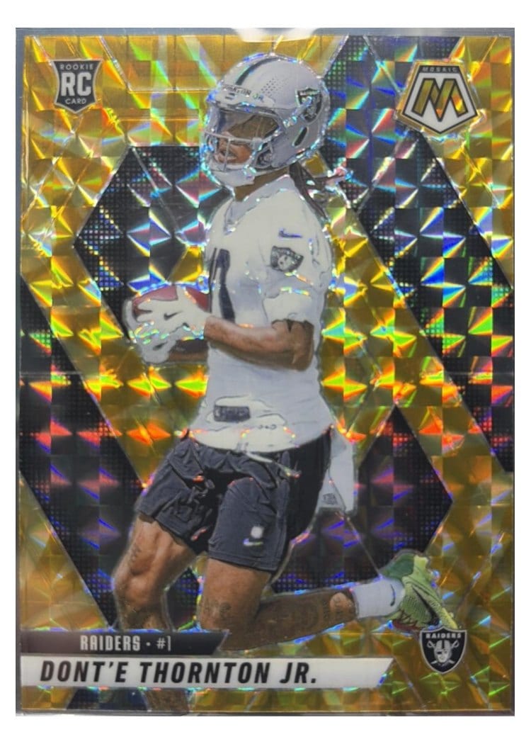 2025 Panini Mosaic Base Set Dont'e Thornton Jr. #369 card