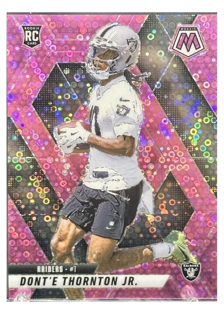 2025 Panini Mosaic Base Set Dont'e Thornton Jr. #369 card