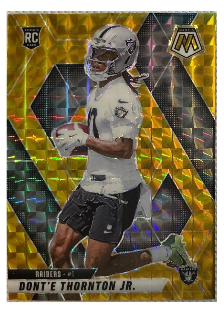2025 Panini Mosaic Base Set Dont'e Thornton Jr. #369 card