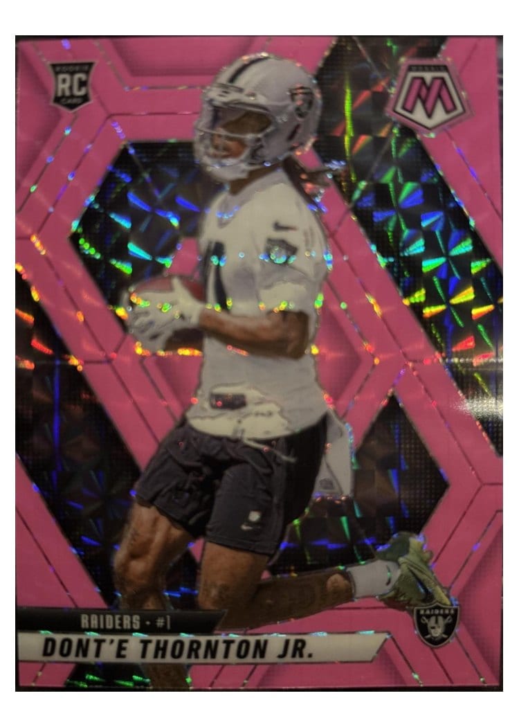 2025 Panini Mosaic Base Set Dont'e Thornton Jr. #369 card