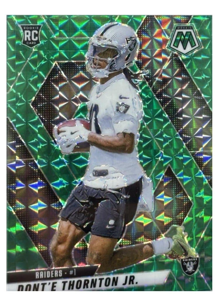 2025 Panini Mosaic Base Set Dont'e Thornton Jr. #369 card