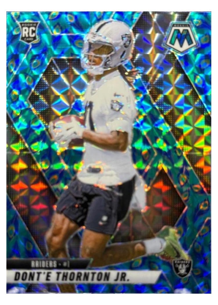 2025 Panini Mosaic Base Set Dont'e Thornton Jr. #369 card