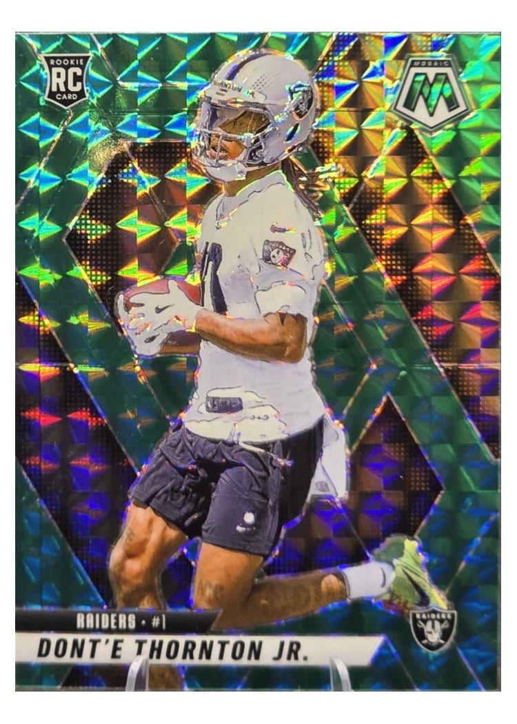 2025 Panini Mosaic Base Set Dont'e Thornton Jr. #369 card