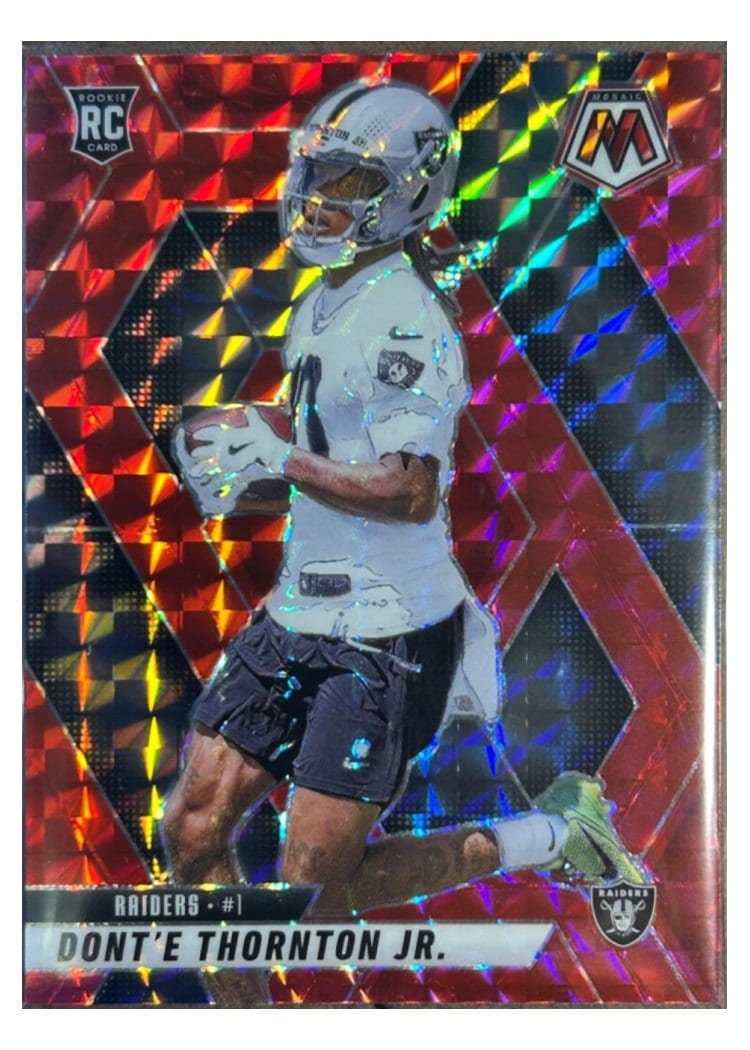 2025 Panini Mosaic Base Set Dont'e Thornton Jr. #369 card