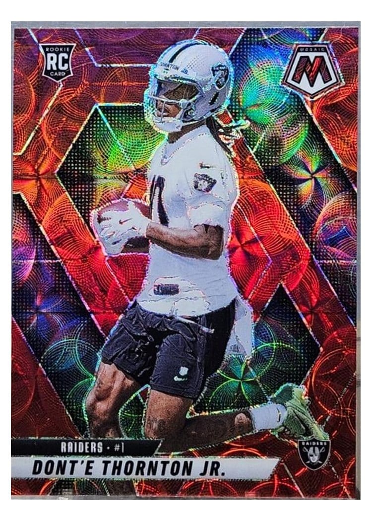 2025 Panini Mosaic Base Set Dont'e Thornton Jr. #369 card