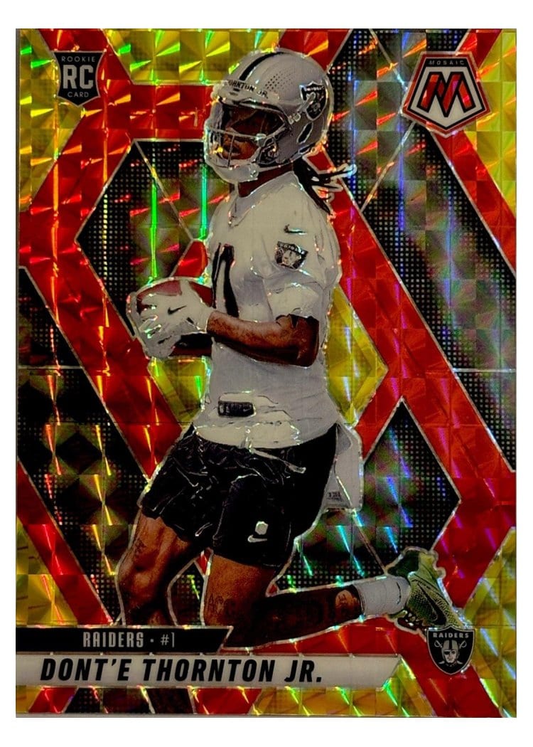 2025 Panini Mosaic Base Set Dont'e Thornton Jr. #369 card