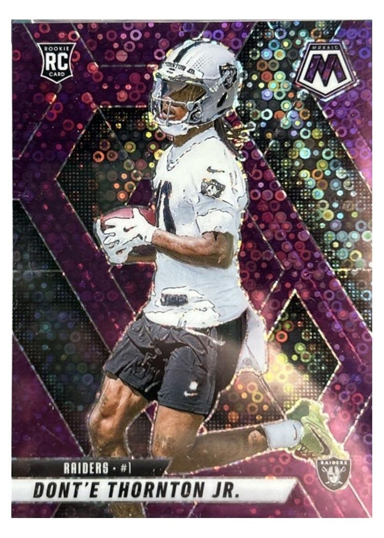 2025 Panini Mosaic Base Set Dont'e Thornton Jr. #369 card