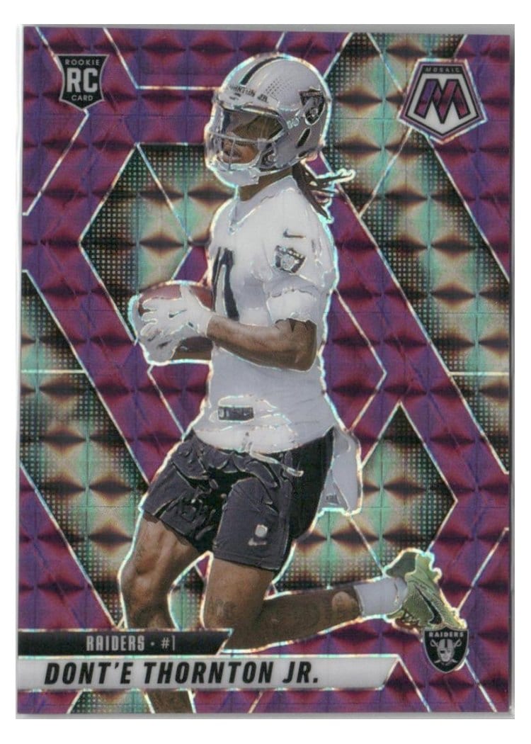 2025 Panini Mosaic Base Set Dont'e Thornton Jr. #369 card