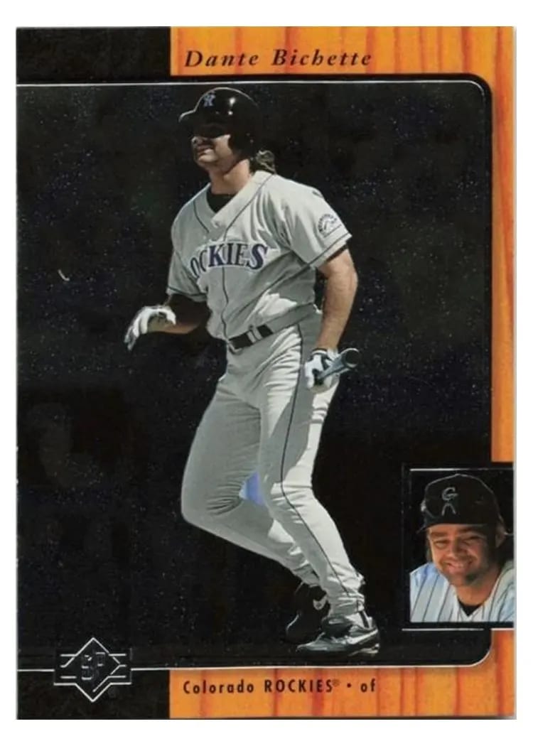 1996 SP Donte Bichette #75 card